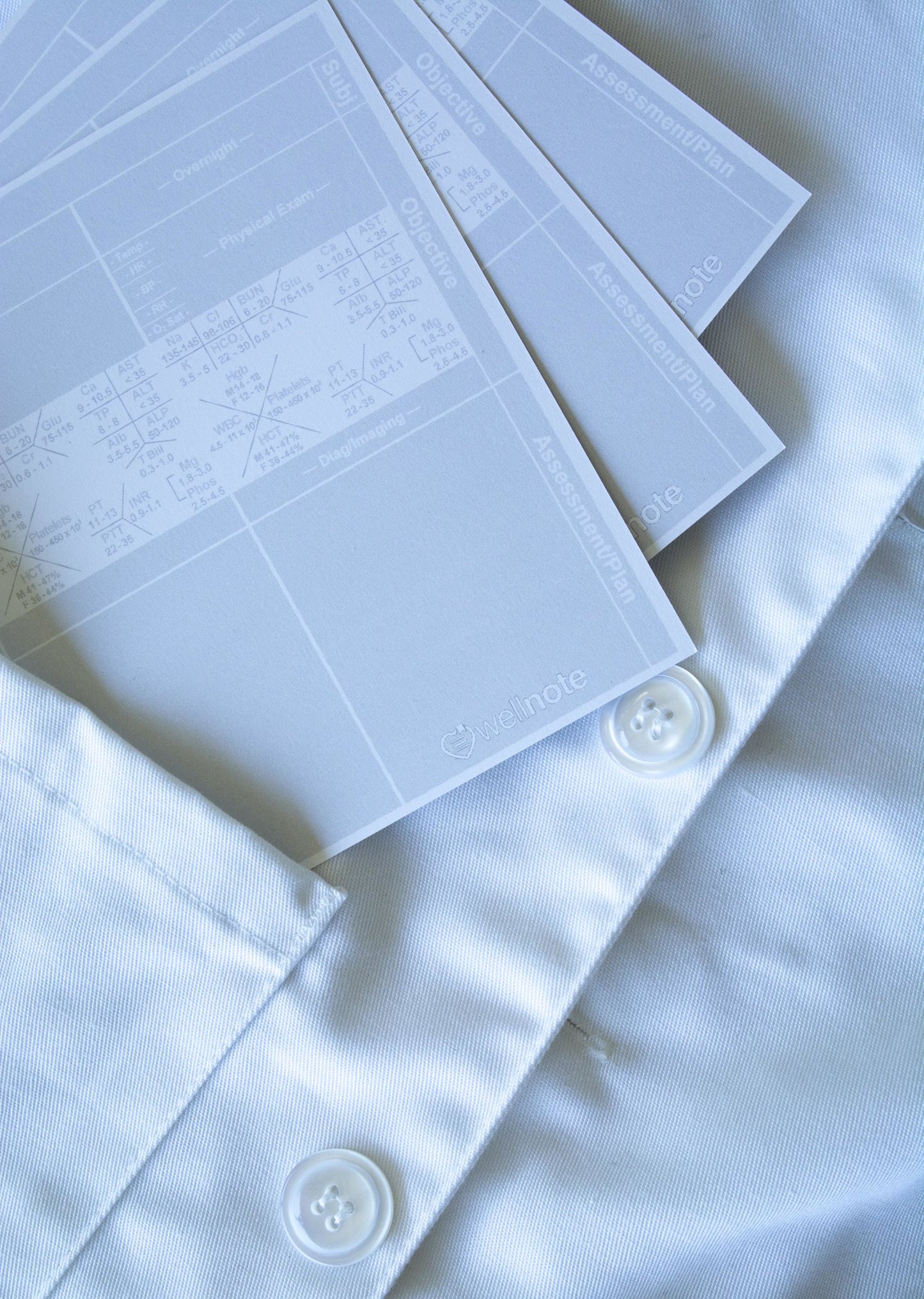 Patient Progress SOAP Note / HourlyTracker Cards (Pack of 40)