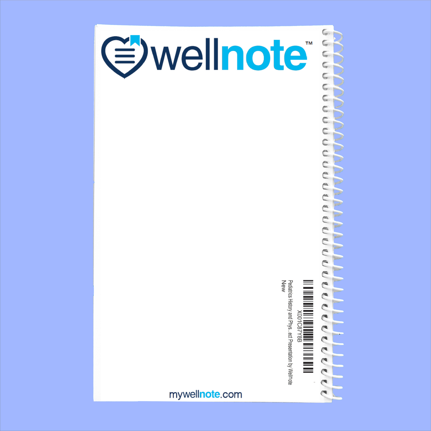 Clinical Pediatrics History & Physical Notebook - H&P for a Perfect Presentation